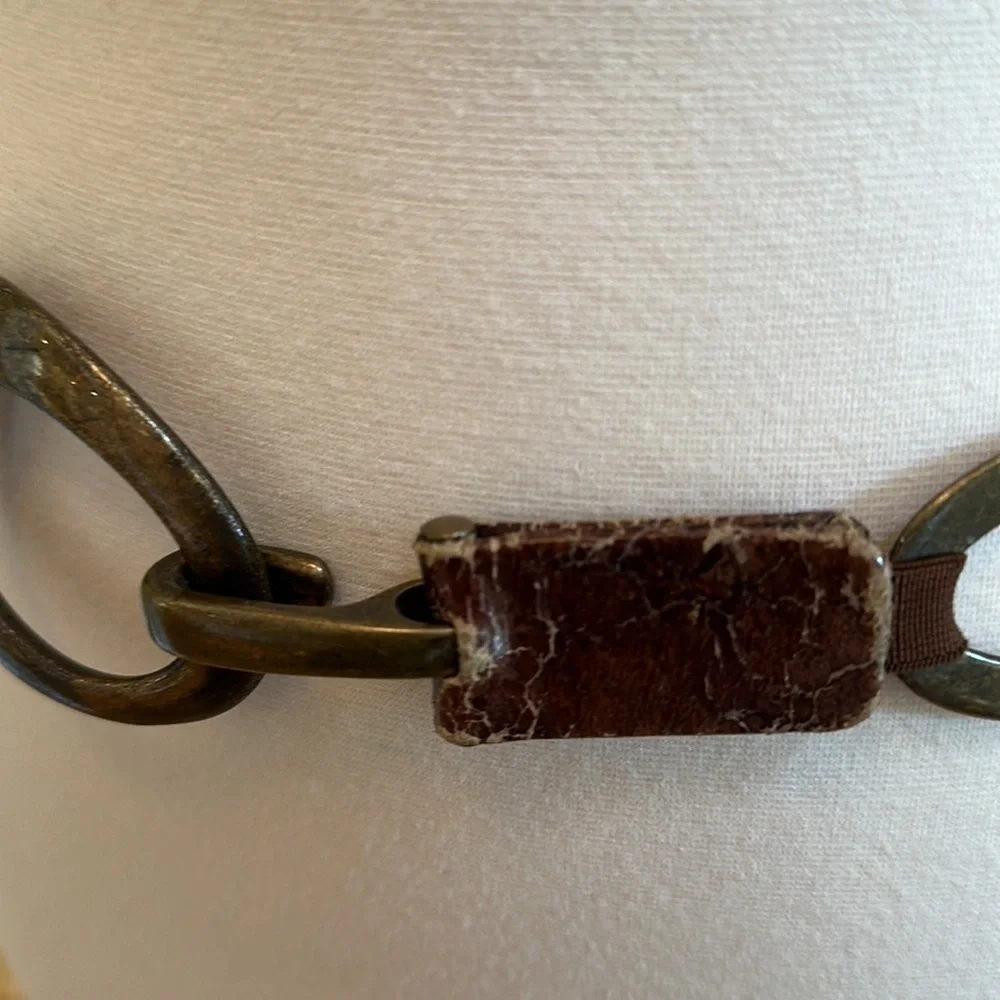 Suzi Roher Antique Look Brown Belt M